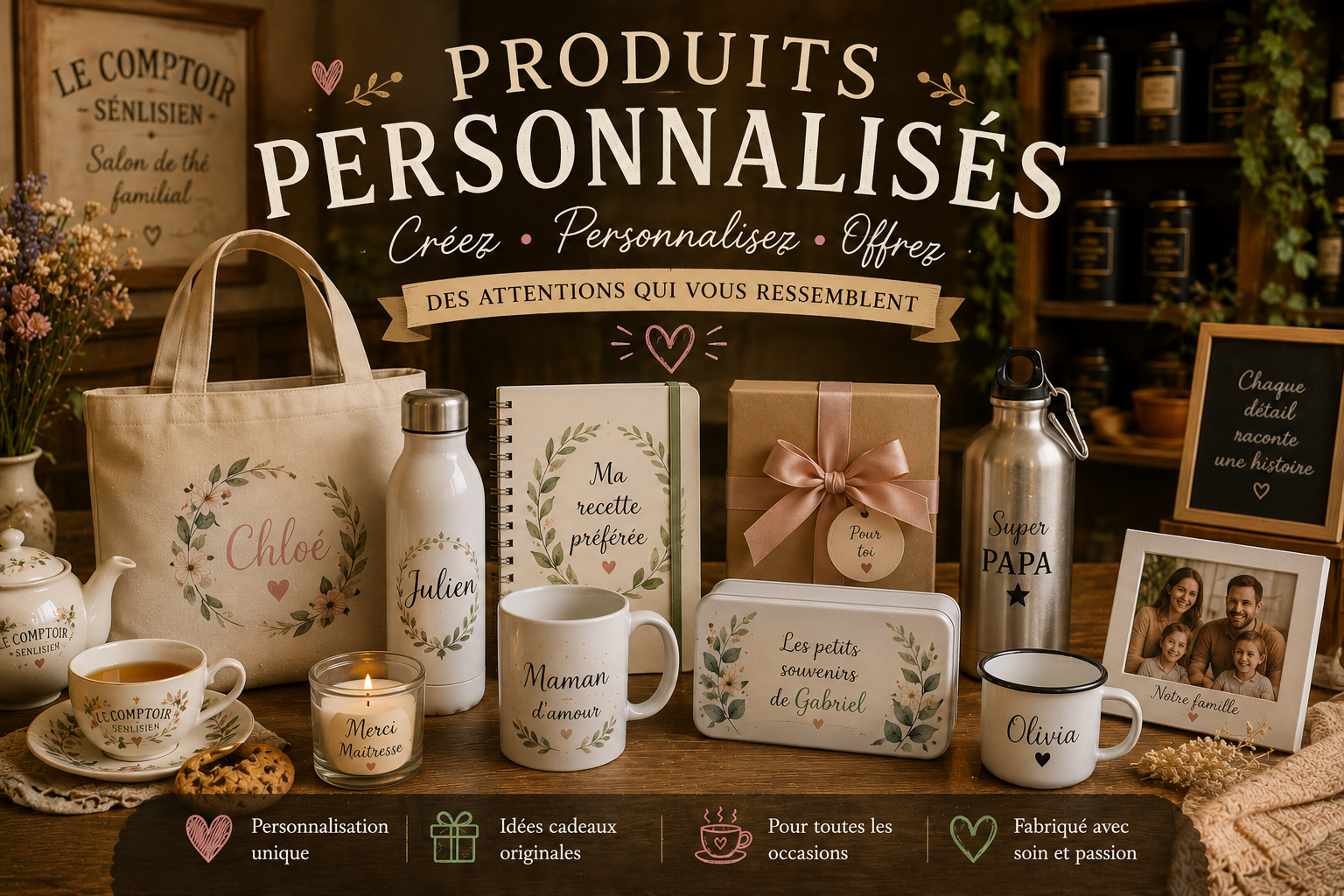 Produits personnalisés