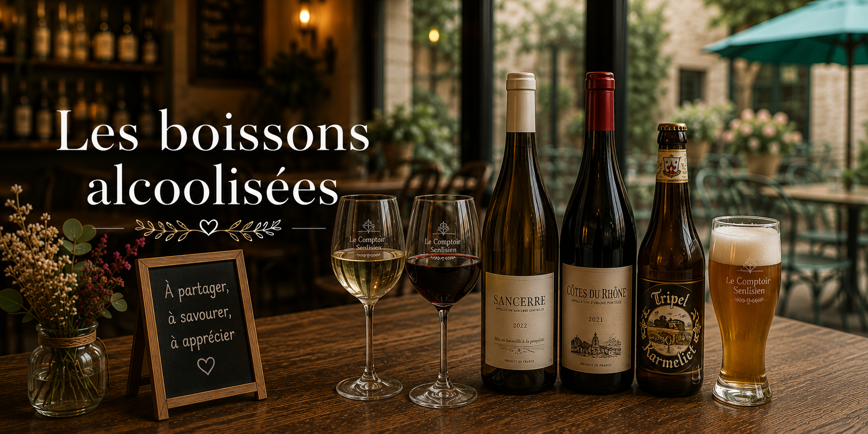 Les boissons alcoolisées