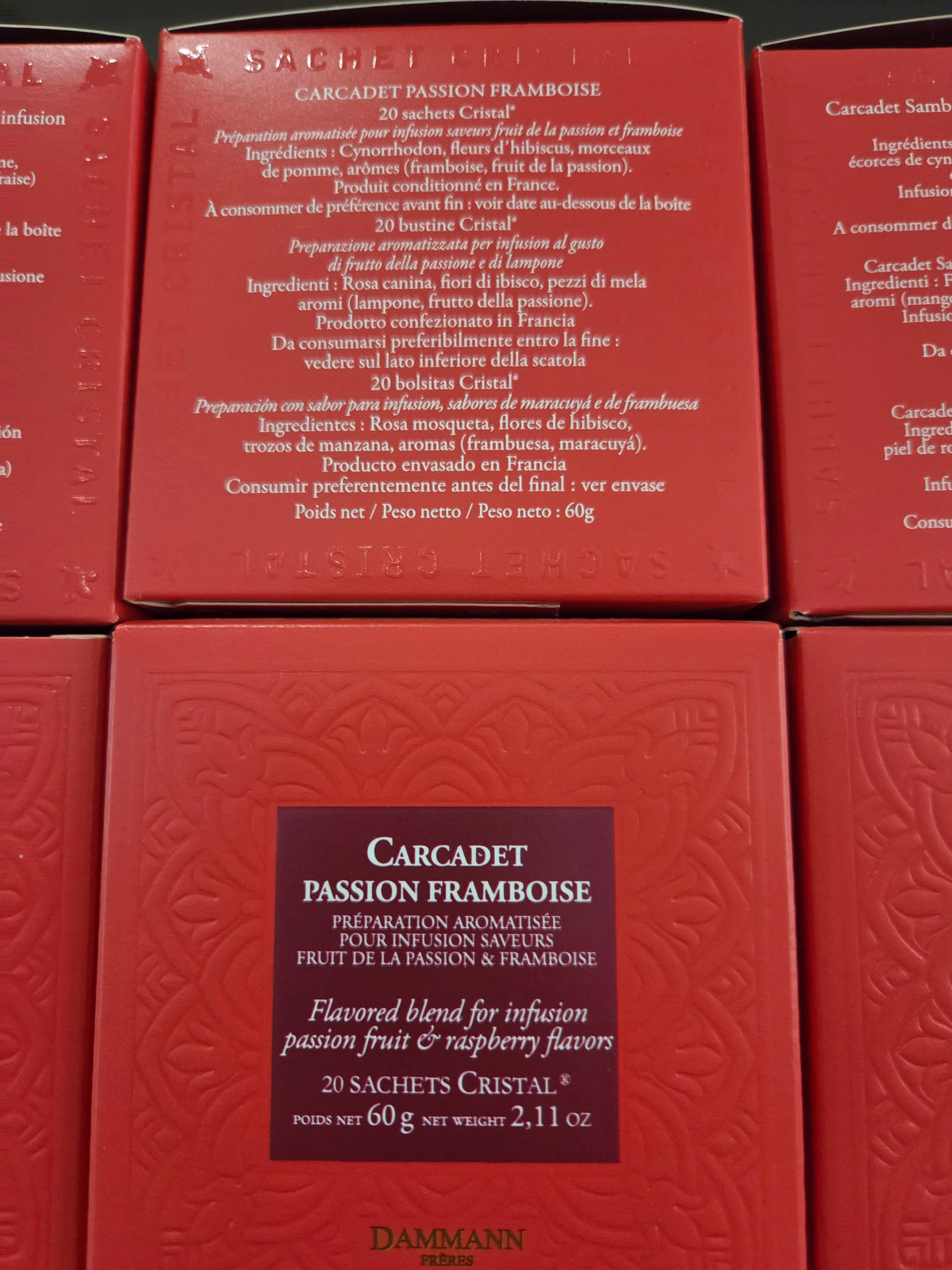 Dammann sachet cristal