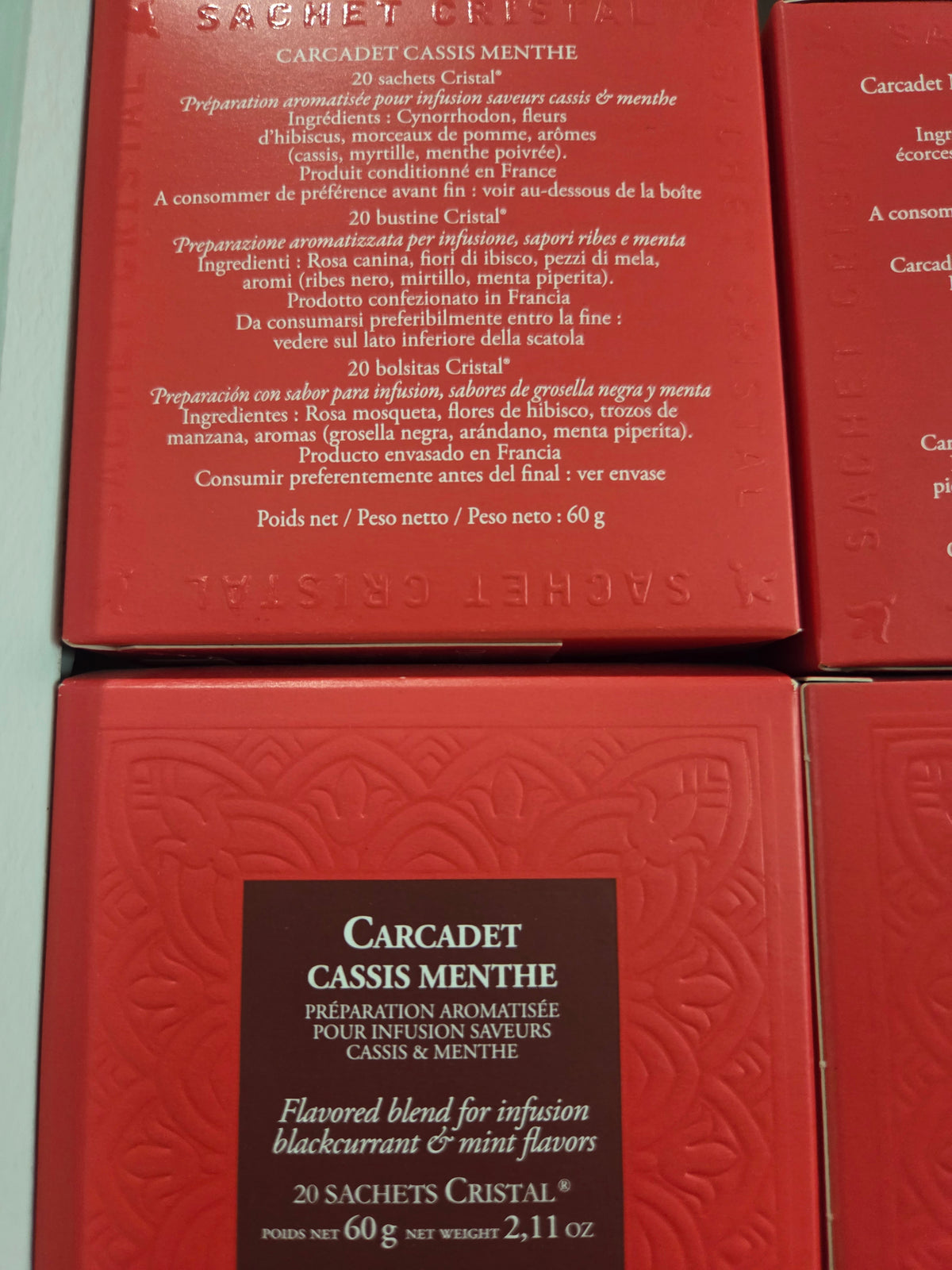 Dammann sachet cristal