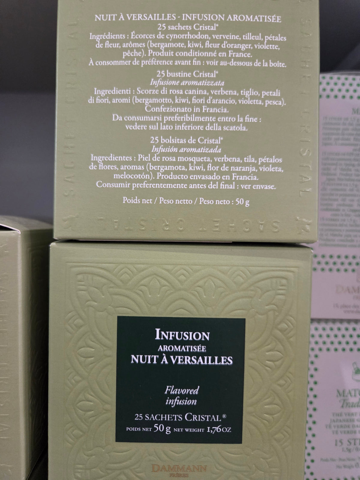 Dammann sachet cristal