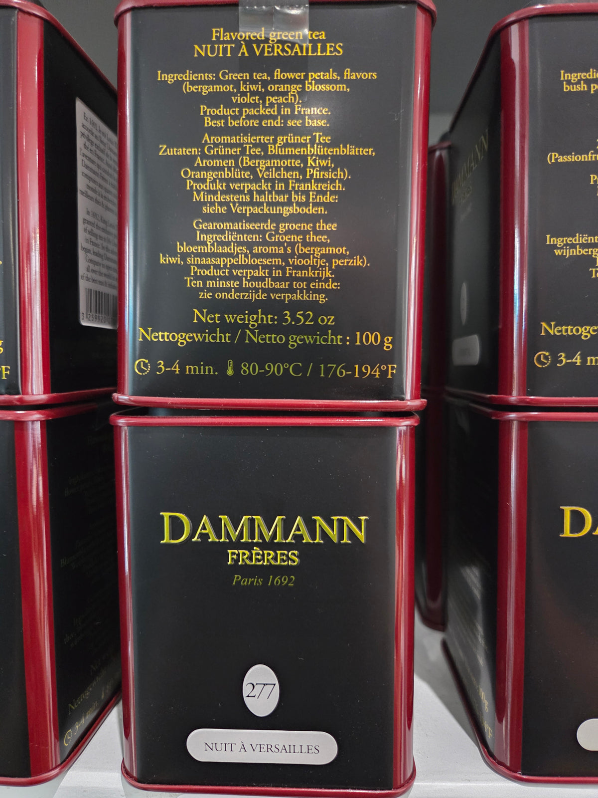 Dammann boîte vrac 80gr