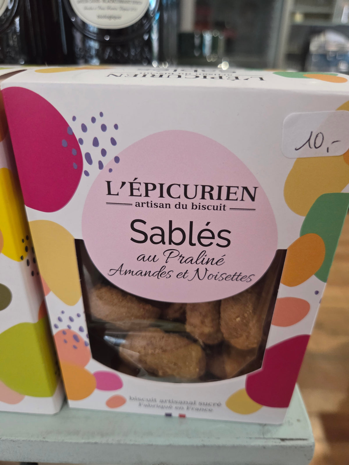 Palets et sablés
