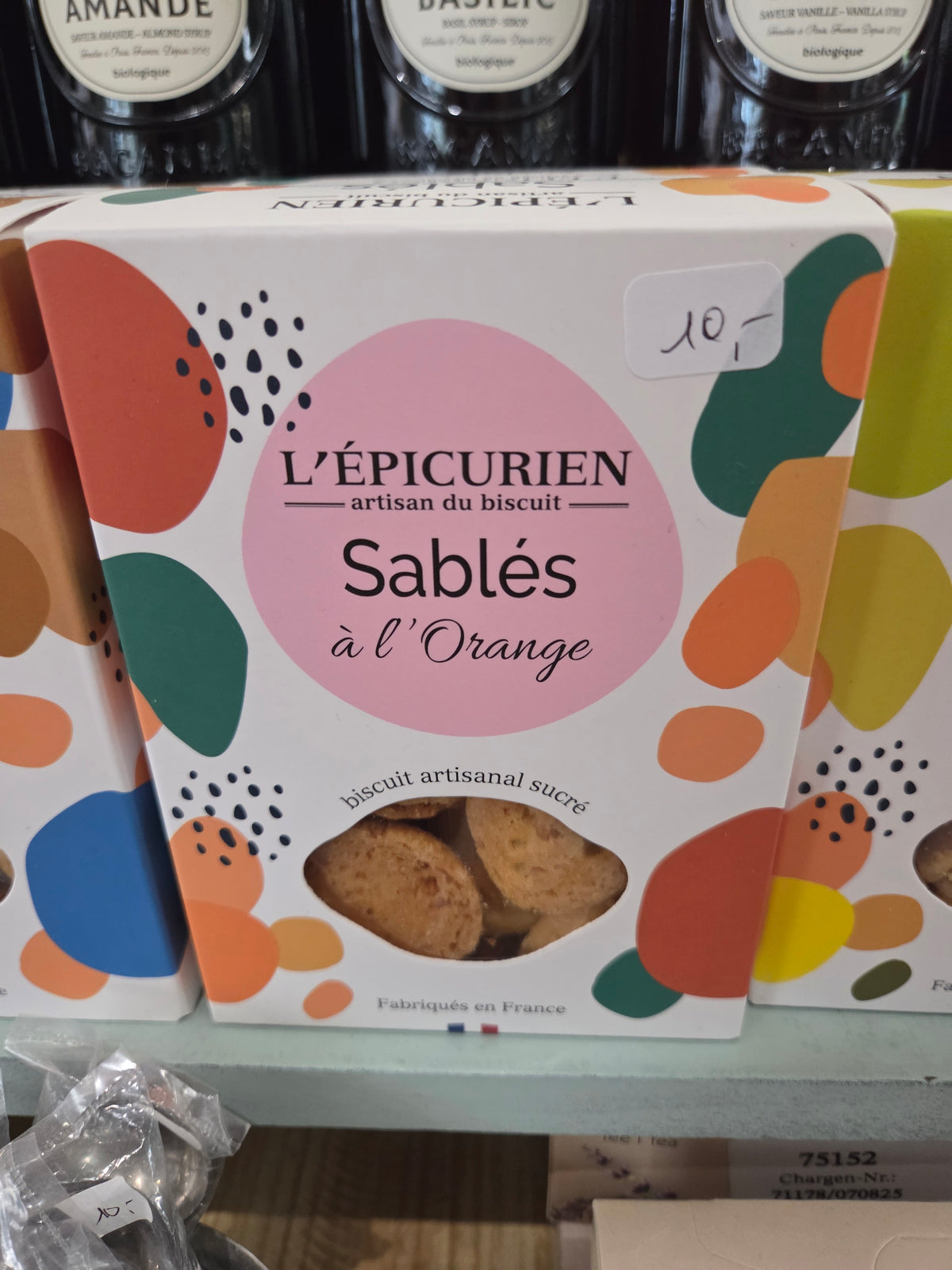 Palets et sablés