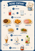 Menu enfant