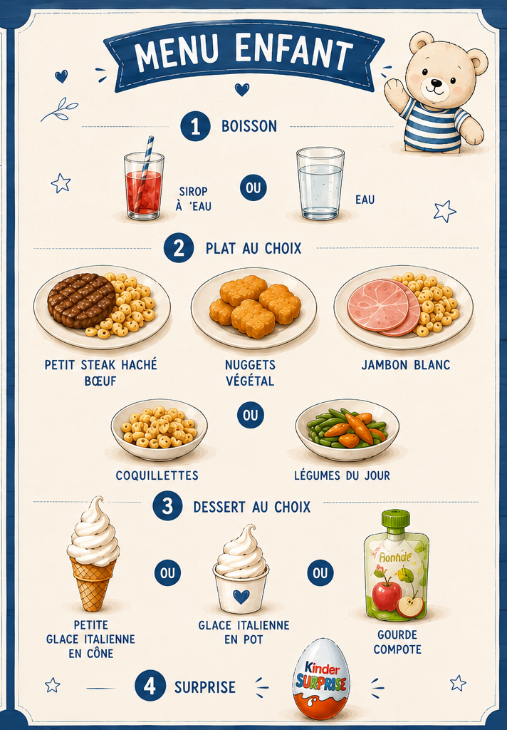 Menu enfant