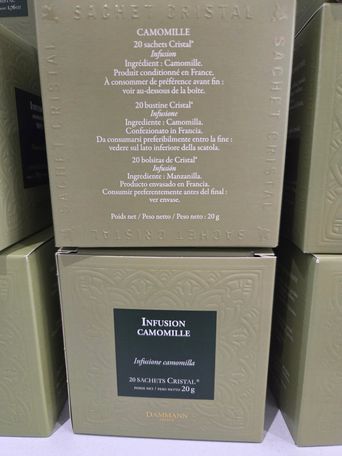 Dammann sachet cristal