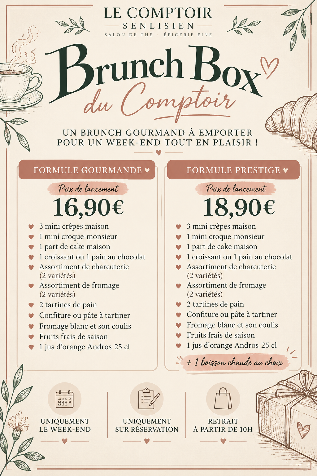 Brunch Box (offre de lancement)